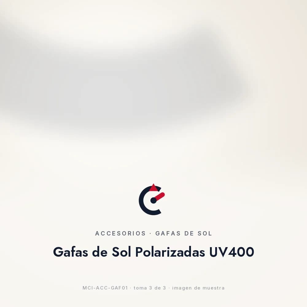 Gafas de Sol Polarizadas UV400, puestas en rostro